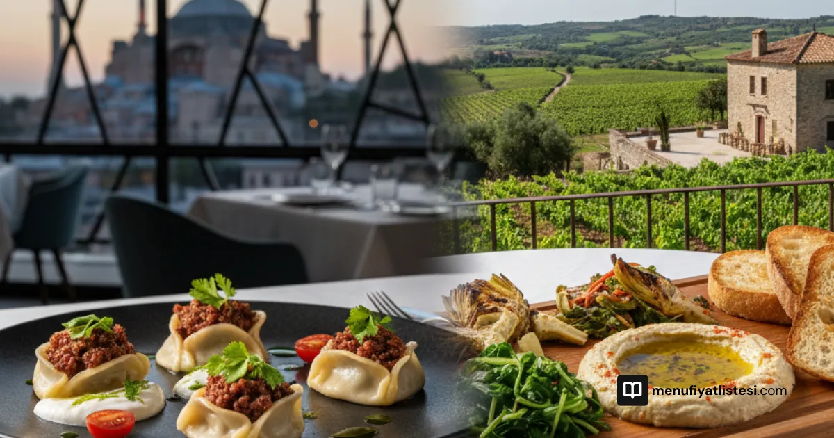 Türkiye'nin 2 Michelin Yıldızlı Restoranları: Gastronomi Zirvesindeki İki Durak